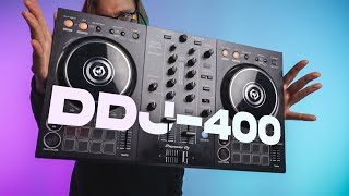 Pioneer DJ DDJ400 Rekordbox Controller  Demo amp Review [upl. by Zilef]