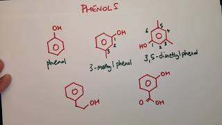 OCR Aromatic Chemistry 11  Naming Phenols [upl. by Jamel]