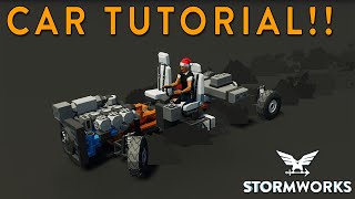 PreRelease Modular Engine Car Tutorial  Stormworks Experimental Branch [upl. by Jacky]