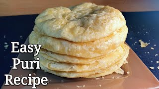 Mauritian Soft Poori Recipe  Recette Ti Puri Mauricien [upl. by Gingras339]