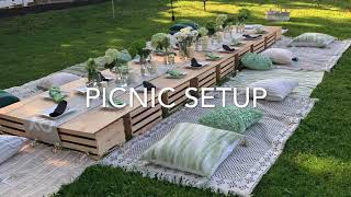 Picnic Setup DIY [upl. by Leraj]