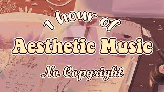 1 hour of Aesthetic Music  No Copyright [upl. by Shermie]