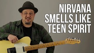 Nirvana Smells Like Teen Spirit Guitar Lesson  Tutorial [upl. by Jemy]