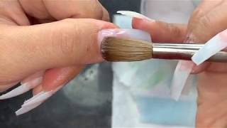 Watch Me Do My Nails  Acrylic Nails Tutorial [upl. by Gerti124]