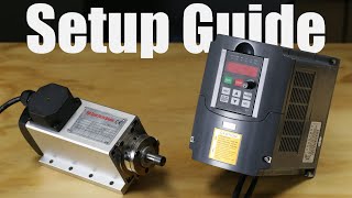 110V 15kW Spindle With VFD Setup Guide and Testing [upl. by Alrak]