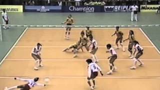 VÃ´lei Feminino  Sul  Americano 1991  Final  Brasil vs Peru [upl. by Latimore]