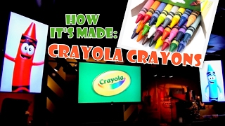 CRAYOLA FACTORY SHOW  How Crayola Crayons Were Made [upl. by Showker]