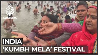 India holds massive ‘Kumbh Mela’ festival amid COVID worries [upl. by Naik]