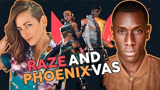 Phoenix and Raze Voice Actors from Valorant [upl. by Charil]