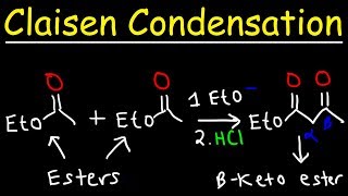 Claisen Condensation Reaction Mechanism [upl. by Lleroj952]