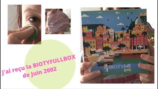 BIOTYFULLBOX JUIN 2022  Routine Qué Bella [upl. by Arriaet]