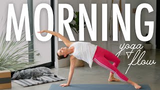 Morning Yoga Flow  20Minute Morning Yoga Practice [upl. by Eimrej]