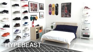 IKEA® and HYPEBEAST Design the Ideal Sneakerhead Bedroom [upl. by Iliram]