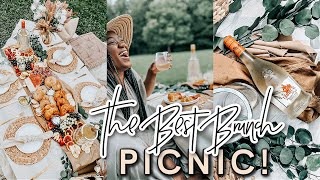 HOW TO THROW A LUXURY PICNIC  Brunch Ideas  Grazing Platter Table  Picnic Decor [upl. by Marleen]