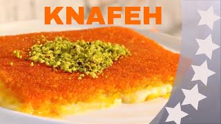 lebanese knafeh recipe كنافة [upl. by Moriarty]