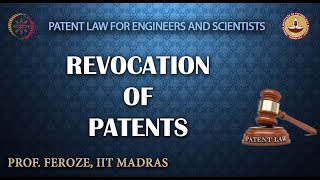 Revocation of Patents [upl. by Henleigh1]