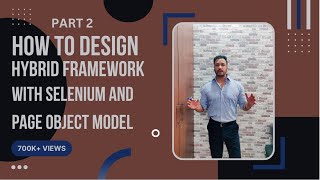 Page Object Model POM Design With Selenium  Part 2 [upl. by Ailyt]