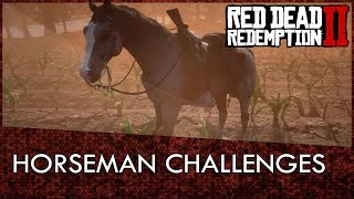 Red Dead Redemption 2 Horseman Challenges Guide [upl. by Sine108]