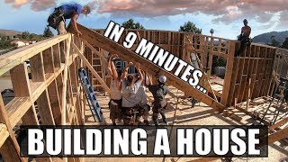 Building A House In 9 Minutes [upl. by Dubois]