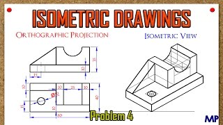 Isometric Views Problem 4 [upl. by Corinne]