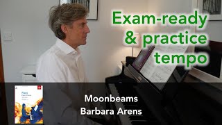 Moonbeams by Barbara Arens ABRSM Grade 4 Piano 2021 amp 2022  B1 [upl. by Malinda]