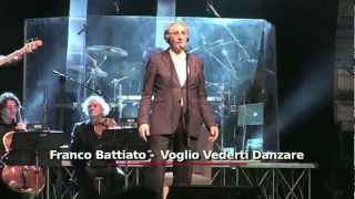 Voglio Vederti Danzare  Franco Battiato Live MM6210 [upl. by Pirri]