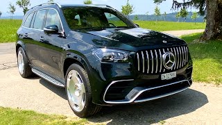 2022 Mercedes AMG GLS 63  BRUTAL Sound Full Drive Review Interior Exterior [upl. by Venola802]