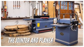 A Closer Look At My Jointer And Planer And What Theyre For Oliver Woodworking Machinery [upl. by Andrus]