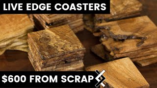 DIY Projects — Wood Coasters — How To Woodworking [upl. by Airekal]