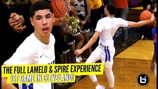 LaMelo Ball 1st Game In Cleveland The FULL GAME Experience [upl. by Ludlew431]