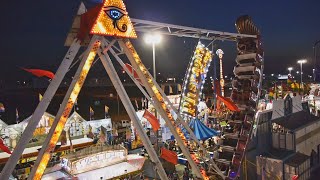 State Fair Meadowlands 2016 Carnival Midway [upl. by Myra]