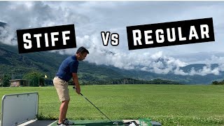 Driver Stiff vs Regular Shaft  Midhandicapper [upl. by Emoryt]