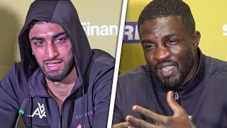 IM RETIRED • Adam Azim vs Ohara Davies FULL POST FIGHT PRESS CONFERENCE • Boxxer [upl. by Idyak]