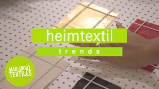 Heimtextil 2018 Trends EN [upl. by Yecac]