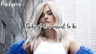 Bebe Rexha  Meant To Be Solo Version Lyrics [upl. by Osugi]