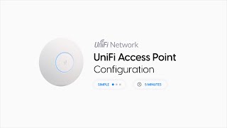 How to Configure Ubiquiti UniFi Access Point [upl. by Ainezey]