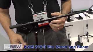 BSW Presents KampM 2109 Boom Microphone Stand [upl. by Annah513]