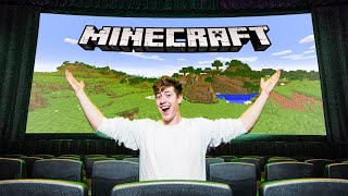 I Bought Every Seat in a Movie Theater to Play Minecraft [upl. by Tennaj]