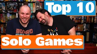 Top 10 Solo Board Games [upl. by Ttayw473]