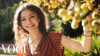 73 Questions With Zendaya  Vogue [upl. by Publus]