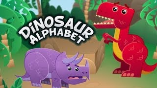 Dinosaur Alphabet Song  Kids learn the ABCs with TRex [upl. by Dominick]