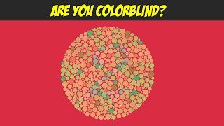 Are You Colorblind  Real Test [upl. by Ennybor]