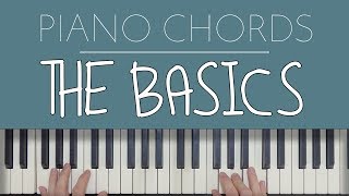 Piano Chords The Basics [upl. by Ruhtua]