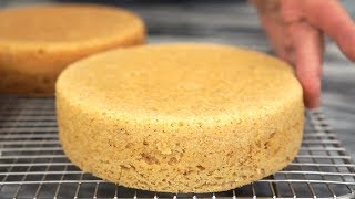 How to Get Flat Cake Layers [upl. by Jordana853]