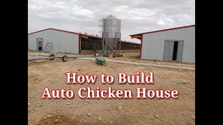 How to Build an auto chicken House I How to make an automatic Chicken Farm [upl. by Bertrando599]