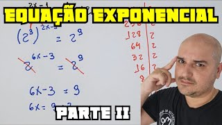 02 Equação Exponencial [upl. by Carlile]