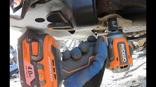 Ridgid 38 Sub Compact Impact Wrench review [upl. by Uoliram]