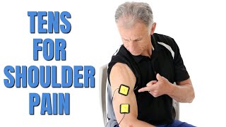 How to Use a TENS With Shoulder Pain Correct Pad Placement [upl. by Owain785]