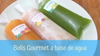 BOLIS GOURMET A BASE DE AGUA  ALE DE NAVA [upl. by Ayt]