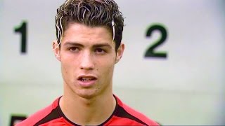 Cristiano Ronaldo Shows His Skills After Joining Manchester United In 2003 amp Teaches Jesse Lingard [upl. by Aihsekel897]